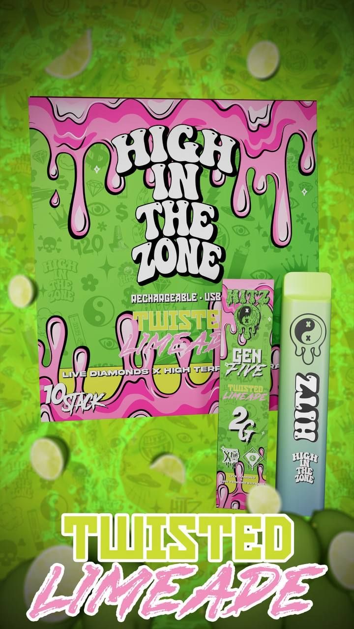 Hitz Twisted Limeade Disposable Hitz Twisted Limeade Disposable